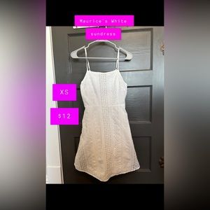 White sundress